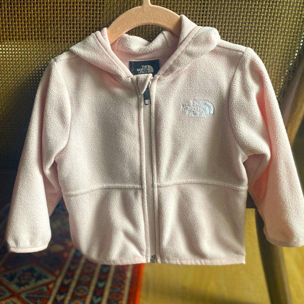 Baby North face Pink Jacket 6-12 months